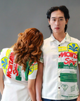 Montana Green Yellow Polo Shirt by And Again Clothing