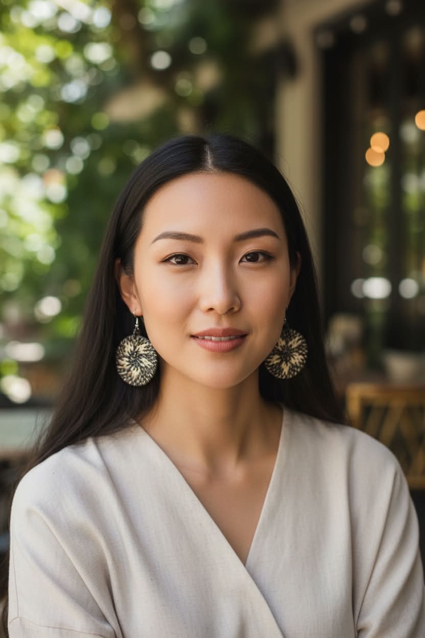 Nito Earrings Handcrafted by the Mangyans