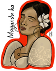 Maganda Ka Note Card and Sticker