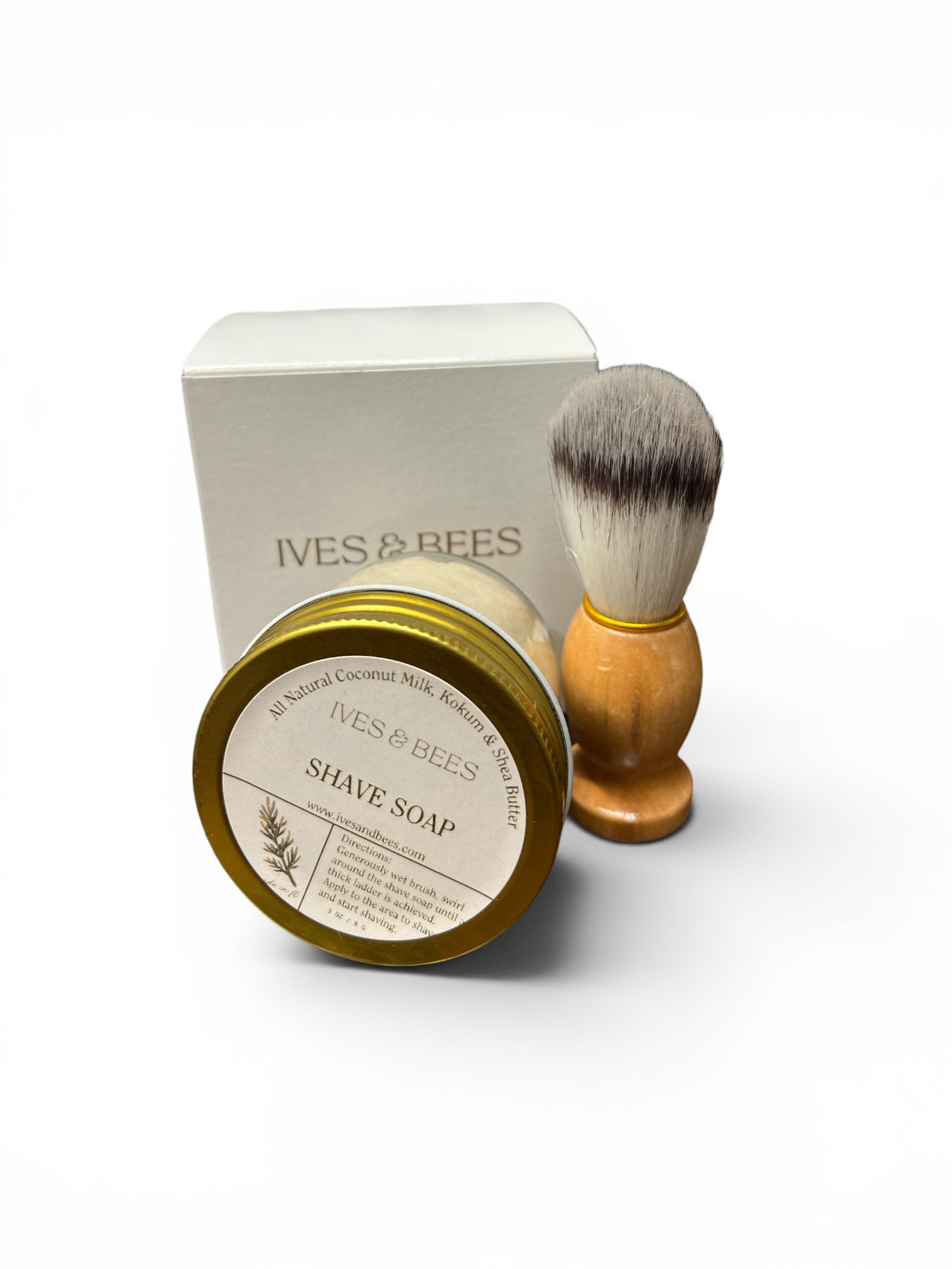 Shave Soap &amp; Brush Set