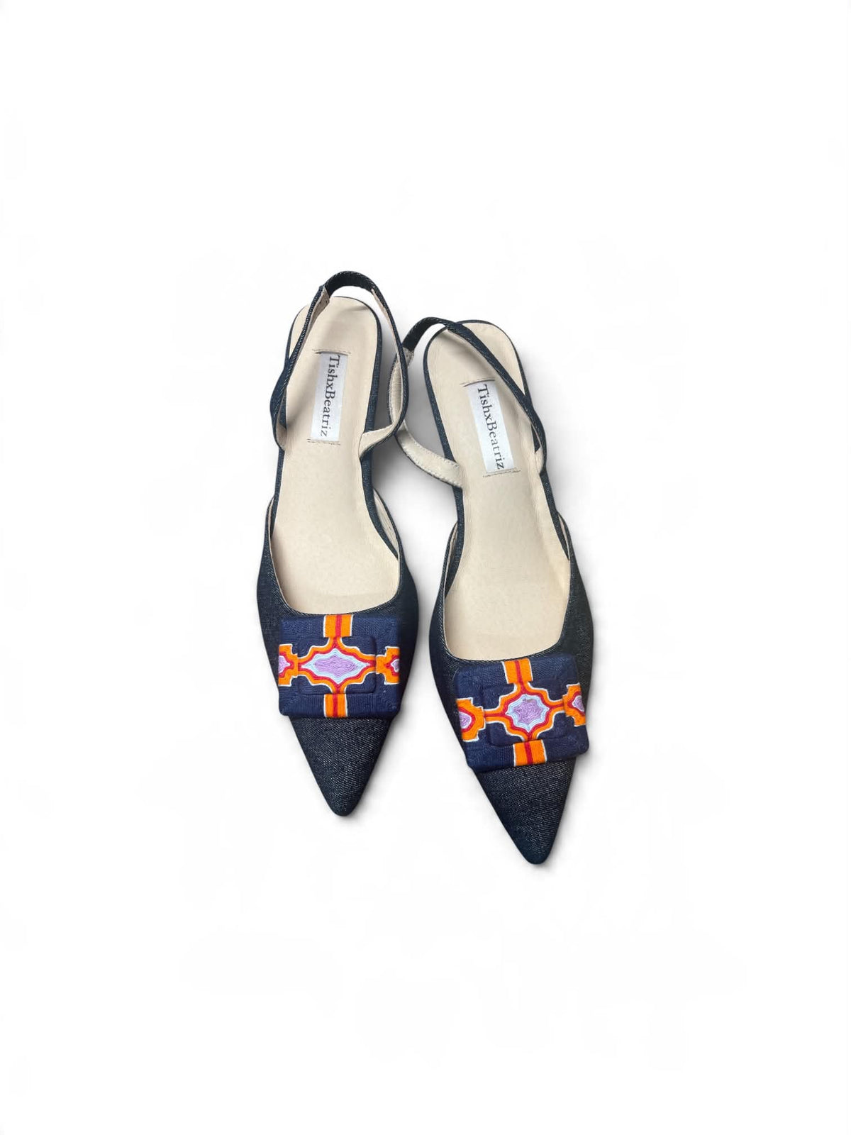 Buckle Slingback Heels - Tish Shoes x Beatriz Collaboration