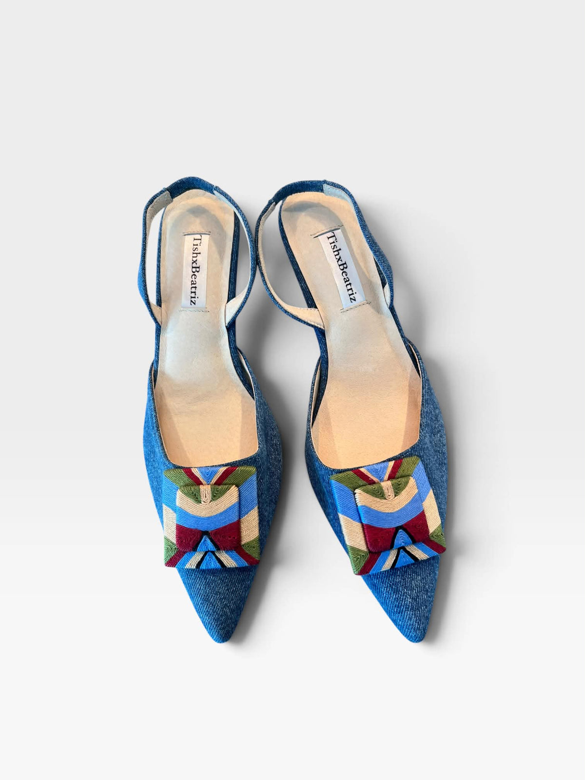 Buckle Slingback Heels - Tish Shoes x Beatriz Collaboration
