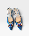 Buckle Slingback Heels - Tish Shoes x Beatriz Collaboration