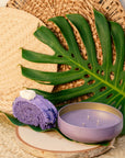 Ube Cake Candle