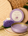 Ube Cake Candle