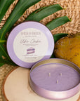 Ube Cake Candle