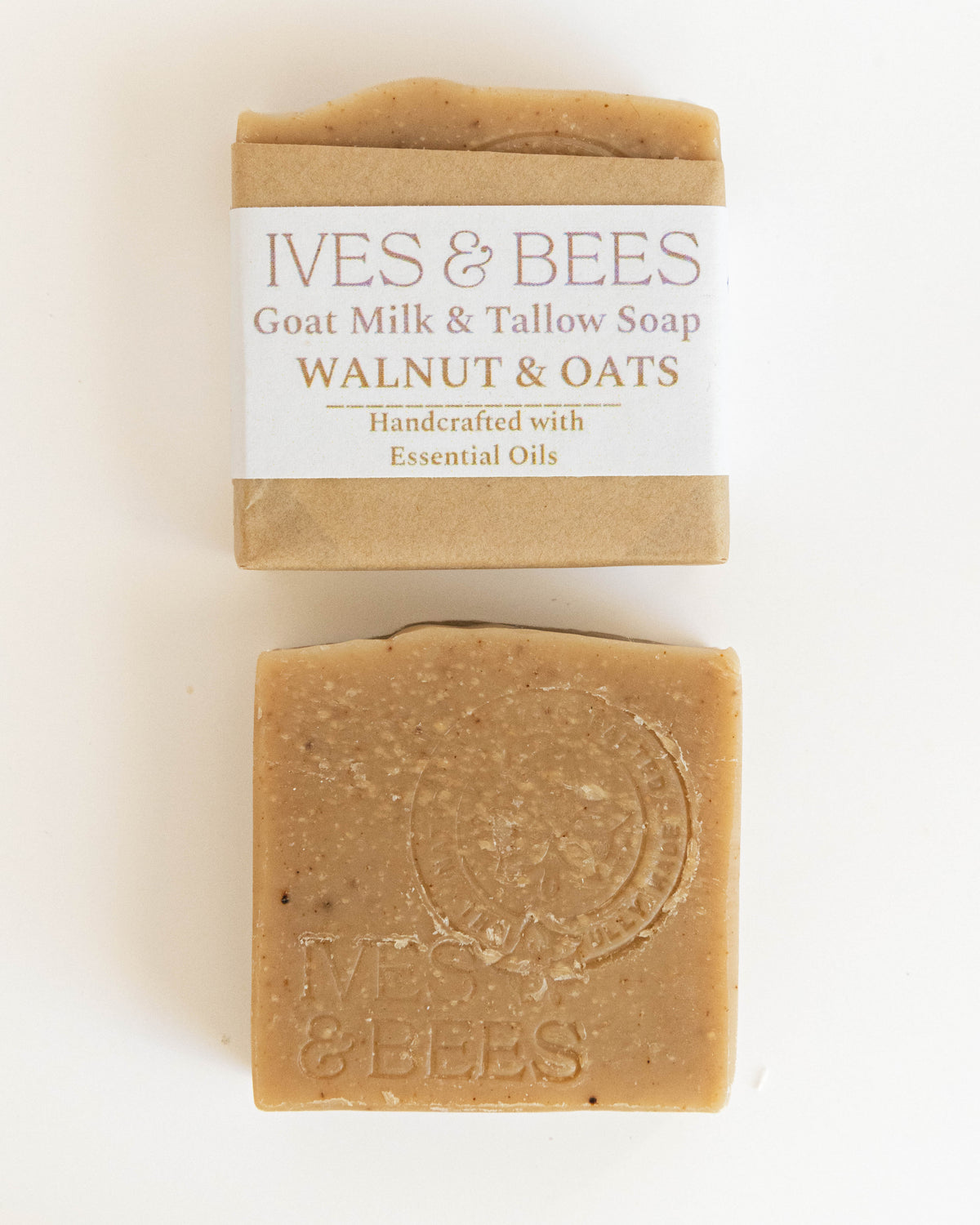 Walnut &amp; Oats Goat Milk &amp; Tallow Soap