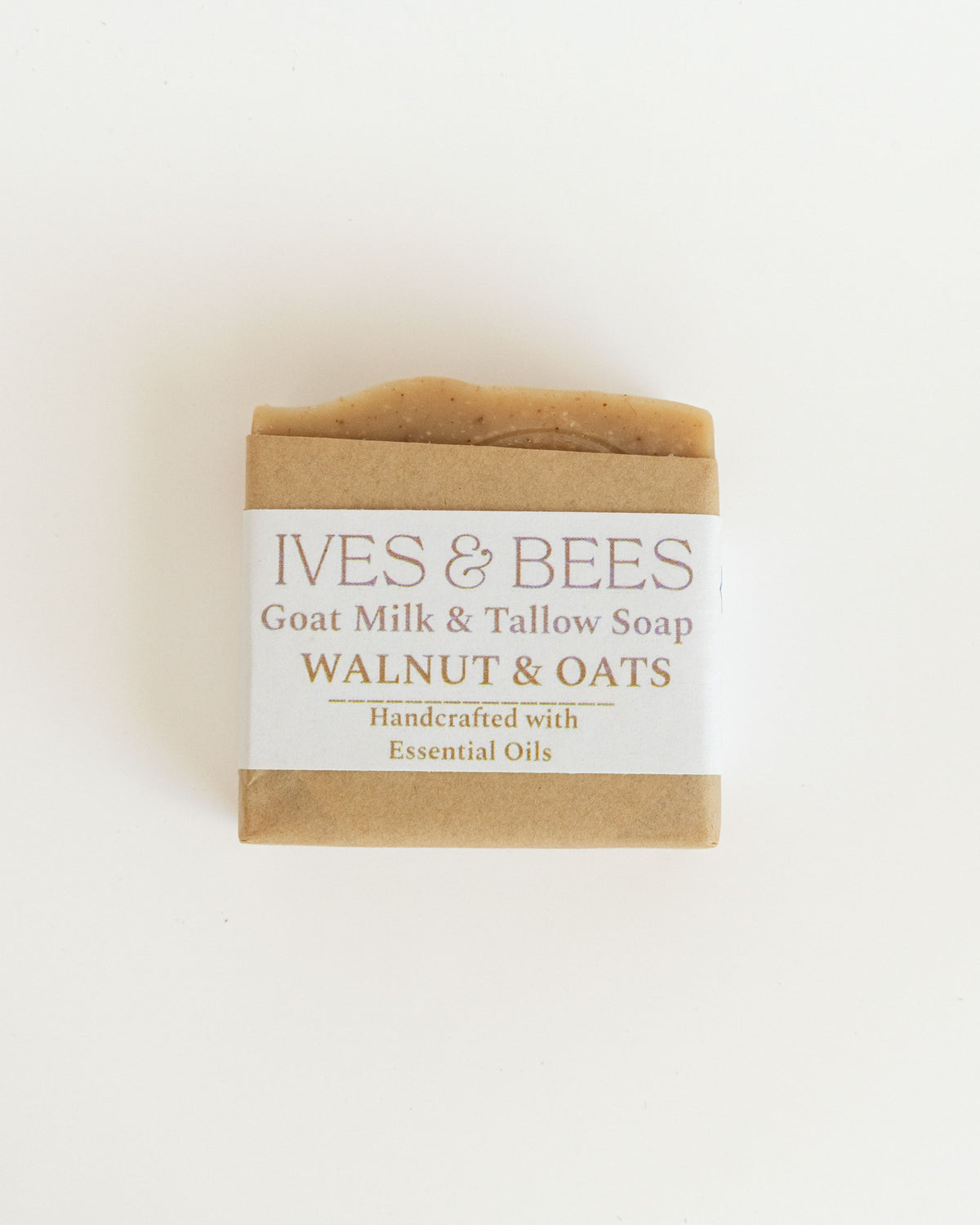 Walnut &amp; Oats Goat Milk &amp; Tallow Soap