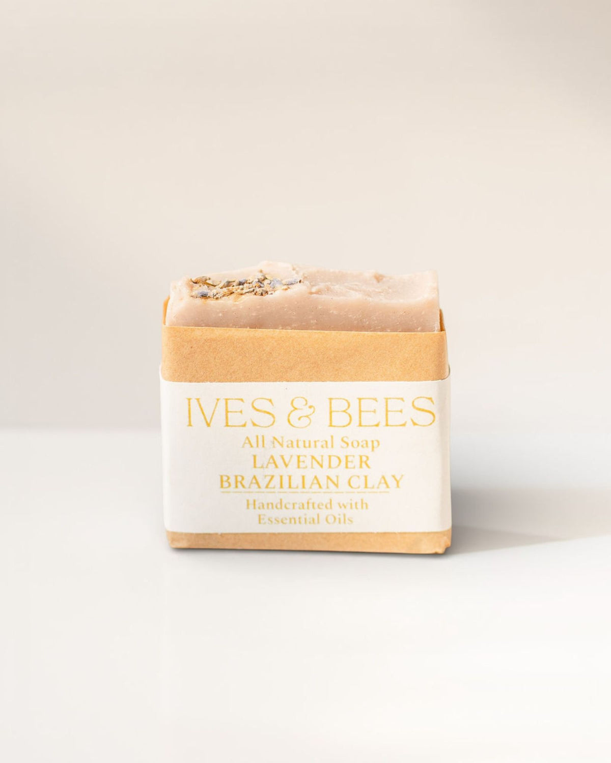 Handmade Lavender Brazilian Clay Soap