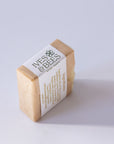 Lemongrass Soap with 'Ives & Bees' packaging on a white background