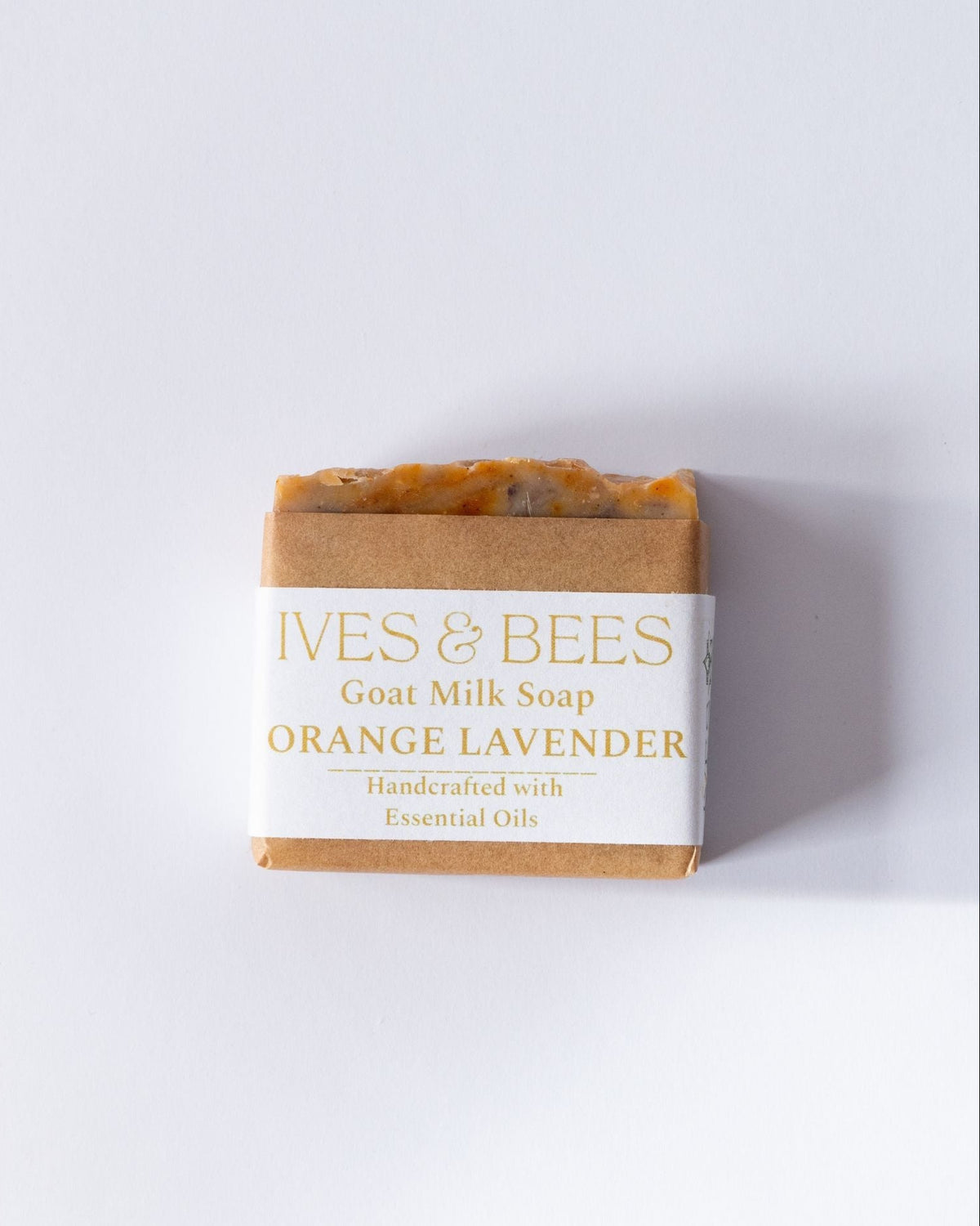 Handmade Orange Lavender Goat Milk Soap