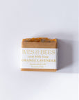Handmade Orange Lavender Goat Milk Soap