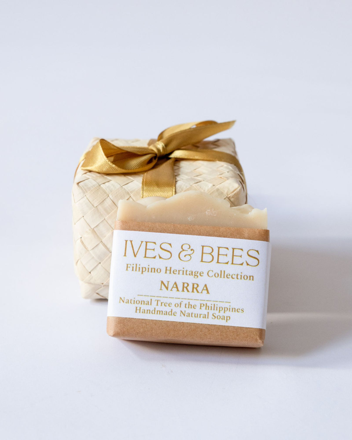Soap & Pouch Gift Set in a Handwoven Box Made in the Philippines